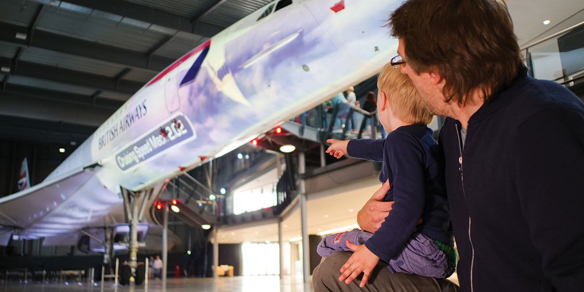 Enjoy a family day out at Aerospace Bristol