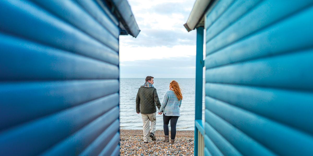 Explore one of Kent's lovely beaches