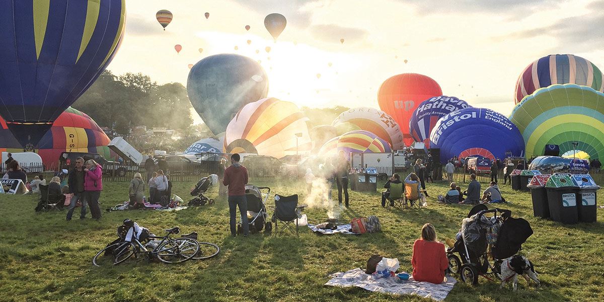 Time you visit right and you could see the wonderful Bristol Ballon Fiesta