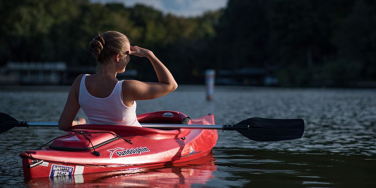 You will find plenty of opportunities to try your hand at watersports here