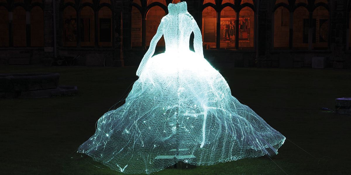 Lumiere Festival in Durham is the UK's largest light festival