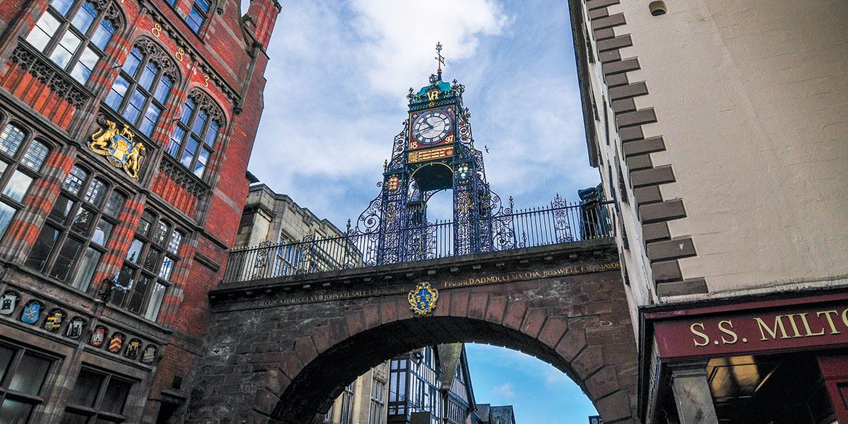 Eastgate Clock is one of the most prominent landmark in Chester