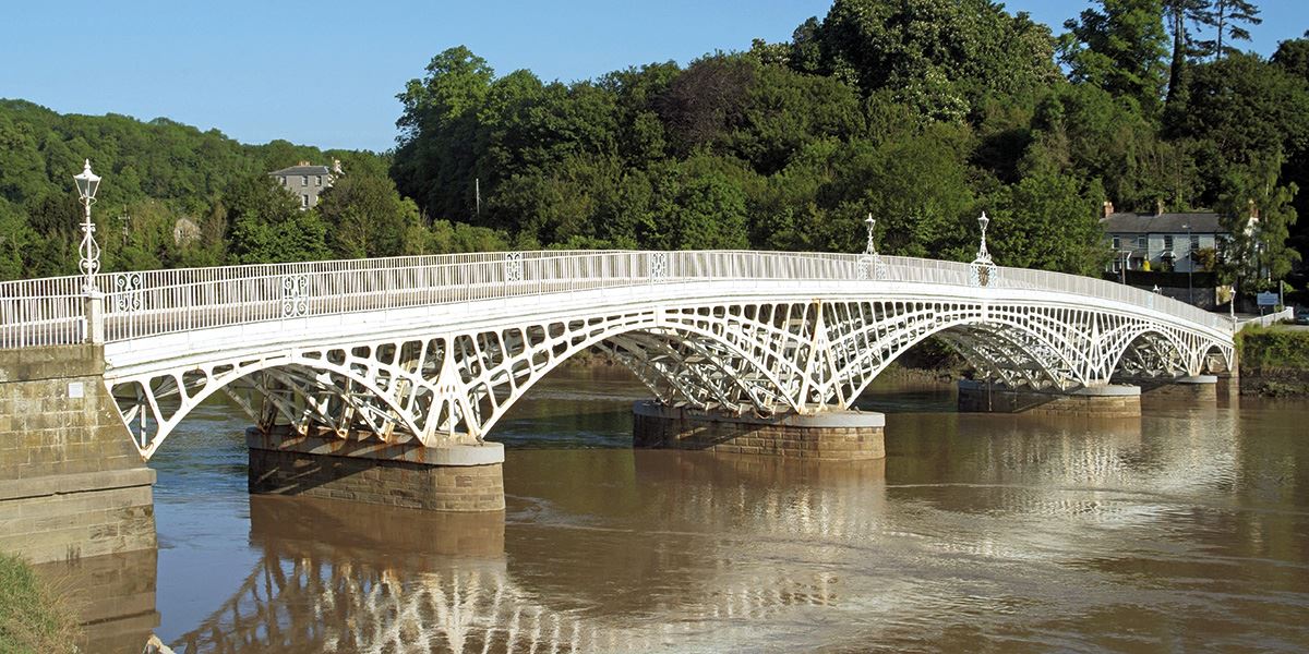 Old Wye Bridge at Chepstow