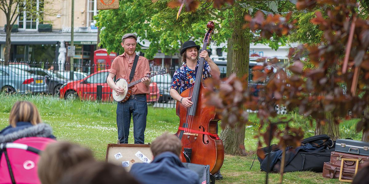 Time your visit right and you could catch one of Gloucestershire's many festivals