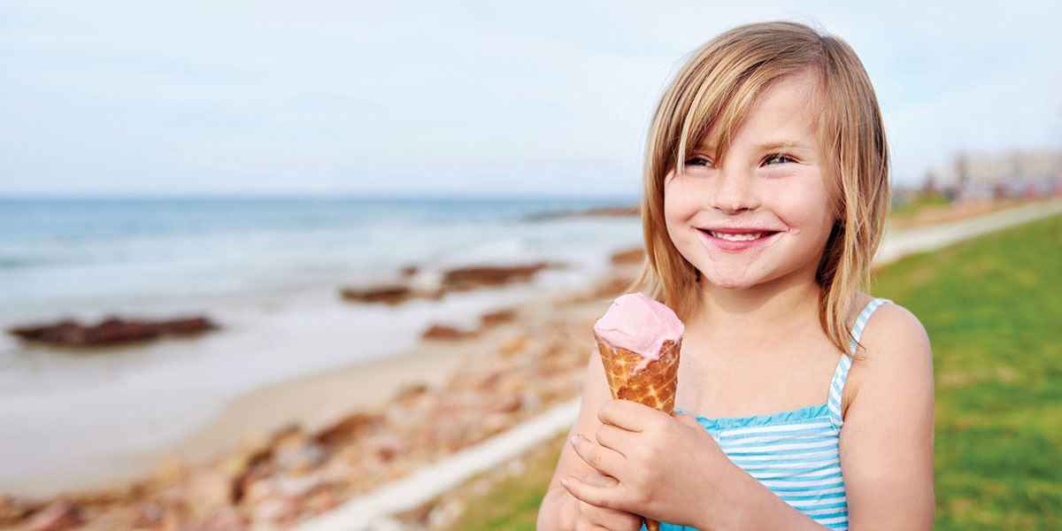 Take the family for an ice cream, you won't be disappointed