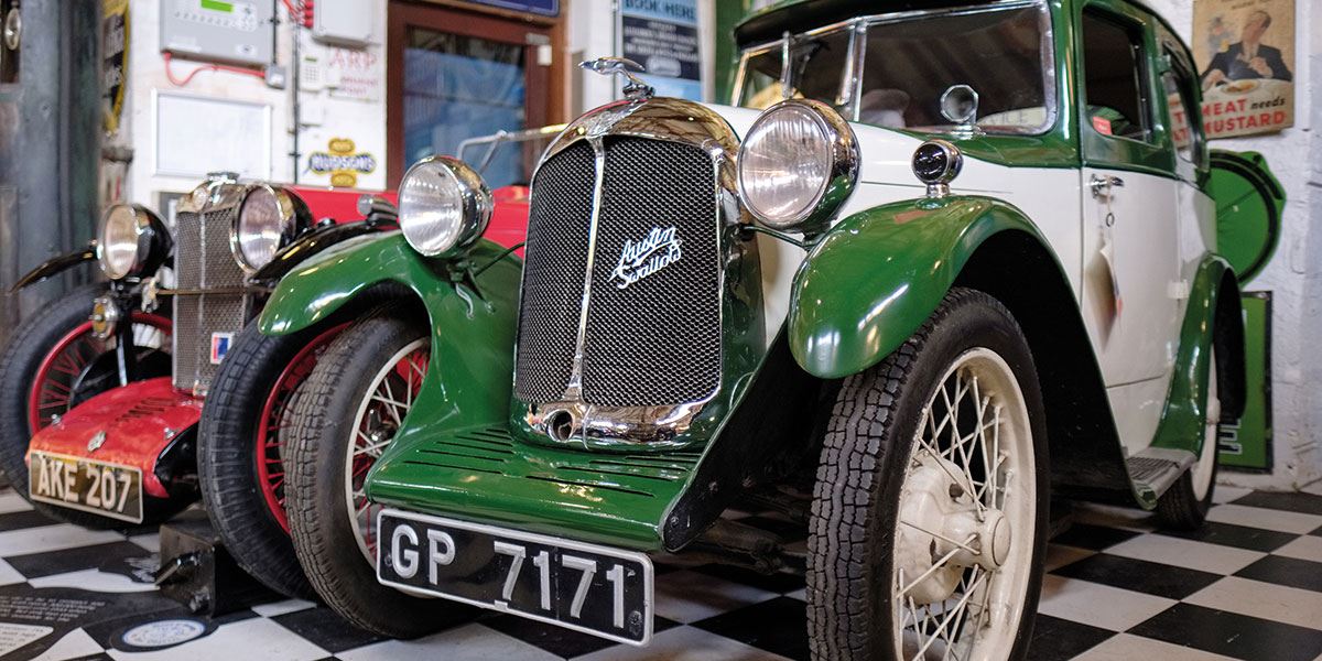 Explore the history of 20th-century motoring at Cotsworld Motoring Museum