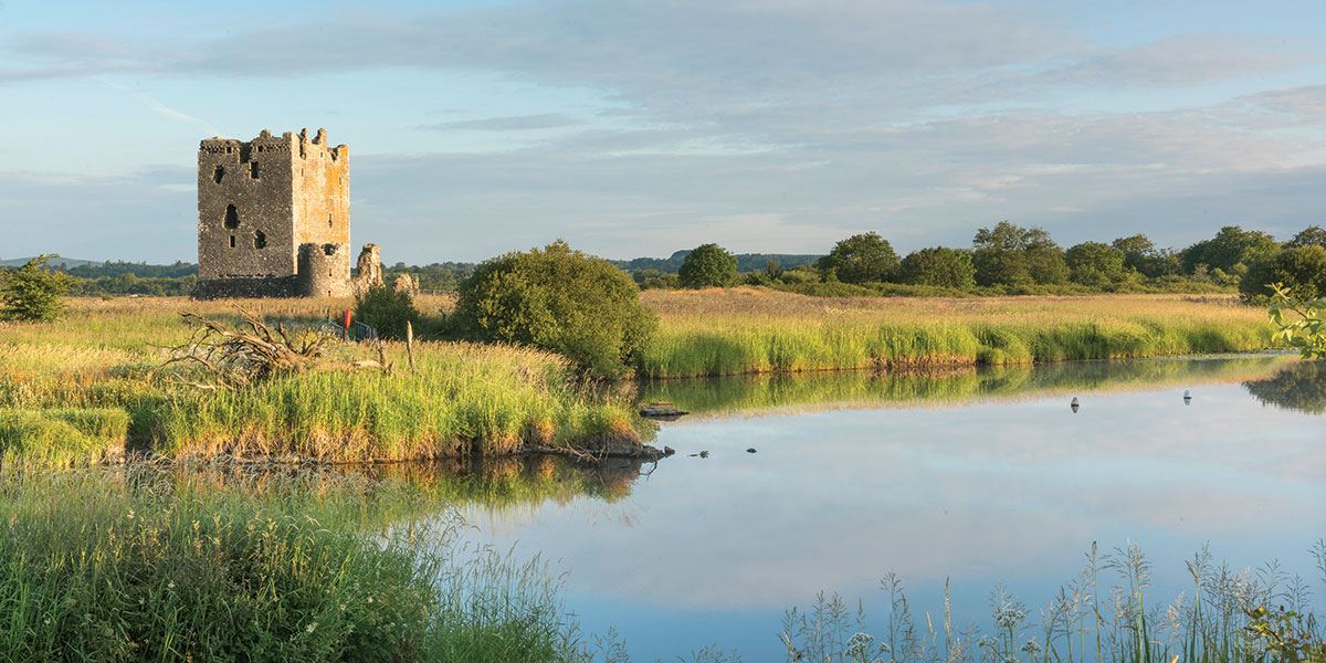 Threave Castle was built by Archibald the Grim in the late 14th century and is still standing enormously tall