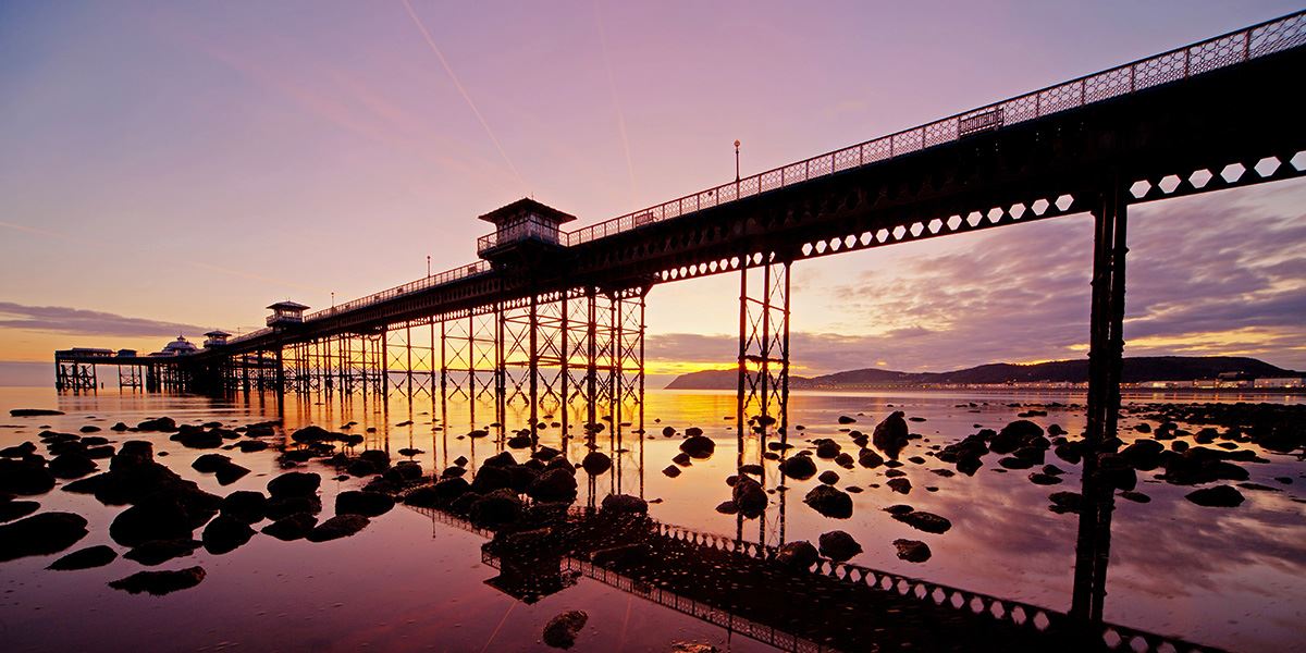 Llandudno Pier is a Grade 2-listed pier