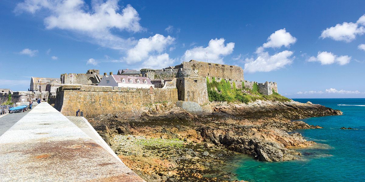 Explore five museums and four period gardens at Castle Cornet