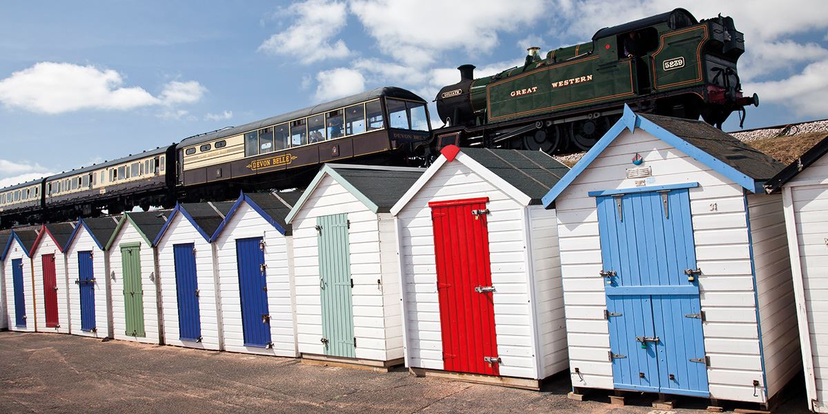 Getting to South Devon by train is easy and, once there, getting around by steam train is a lot of fun