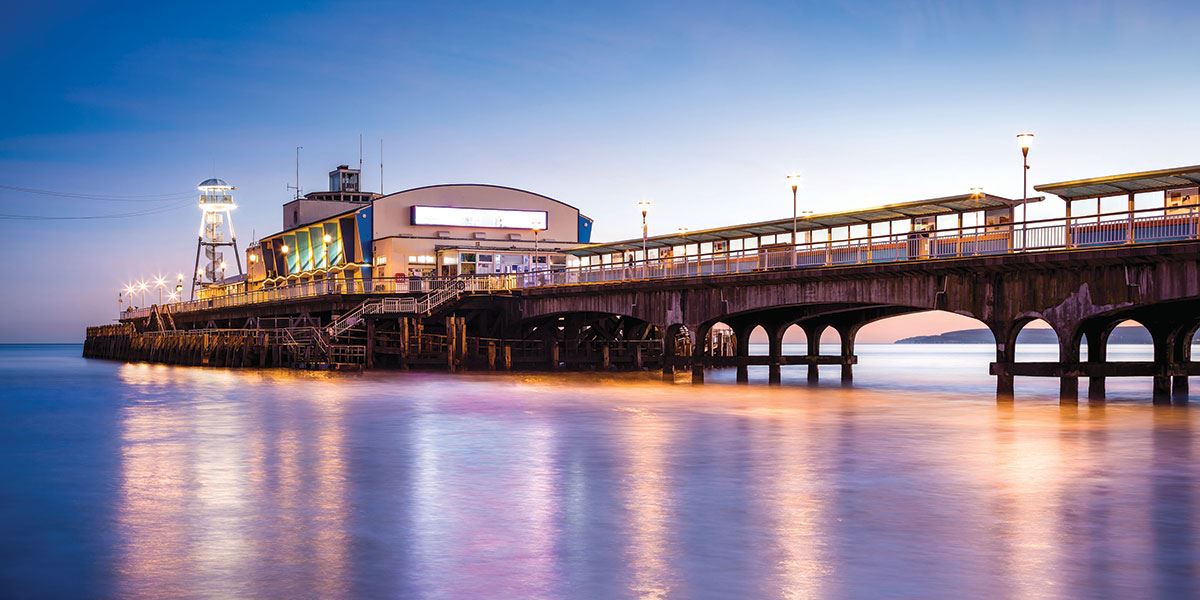 Take in the beauty of Bournemouth
