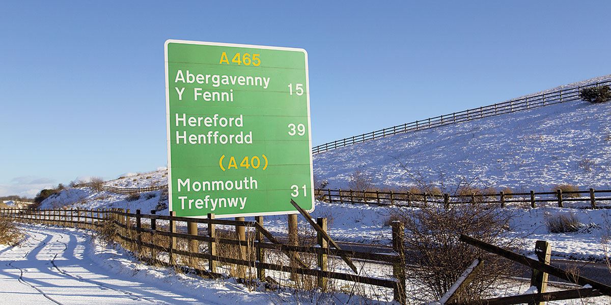 Herefordshire is to get to by road