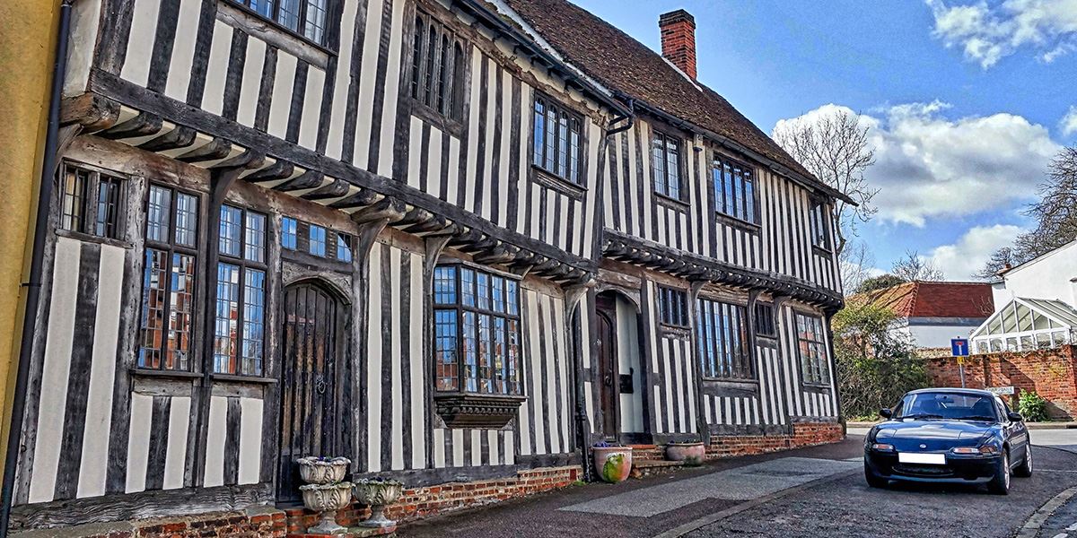 Lavenham is full of Tudor architecture