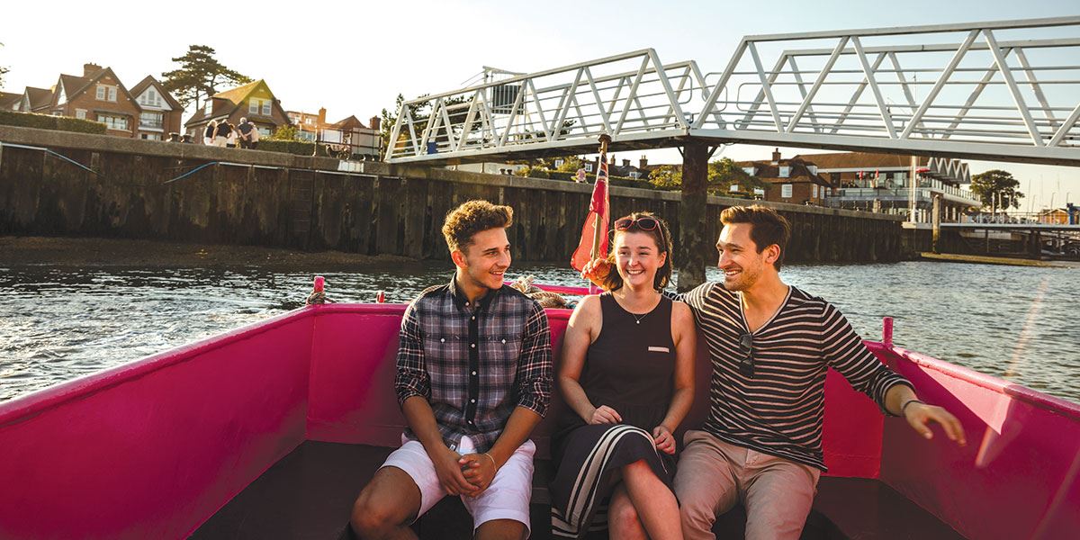 Take a ride on the Hamble Ferry