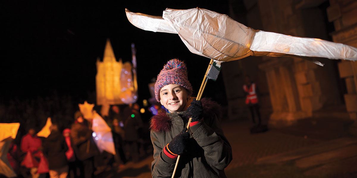 The annual Illuminate Parade