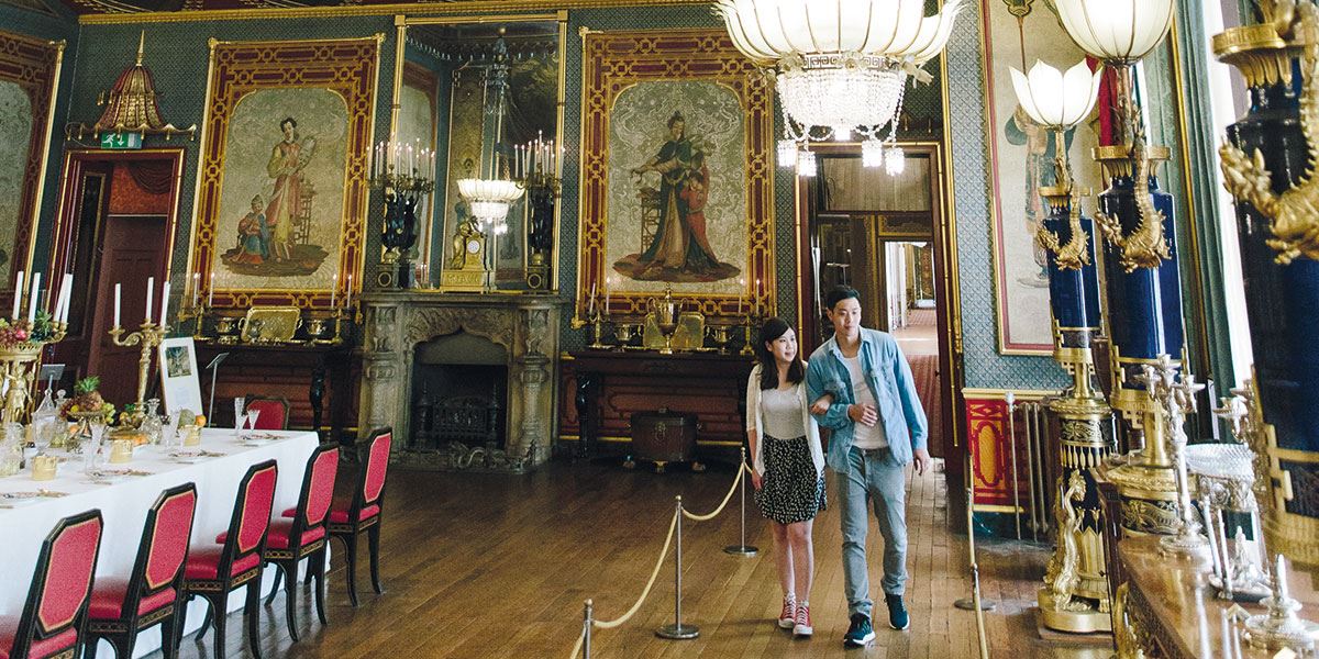 Make sure you visit the lavish Royal Pavilion