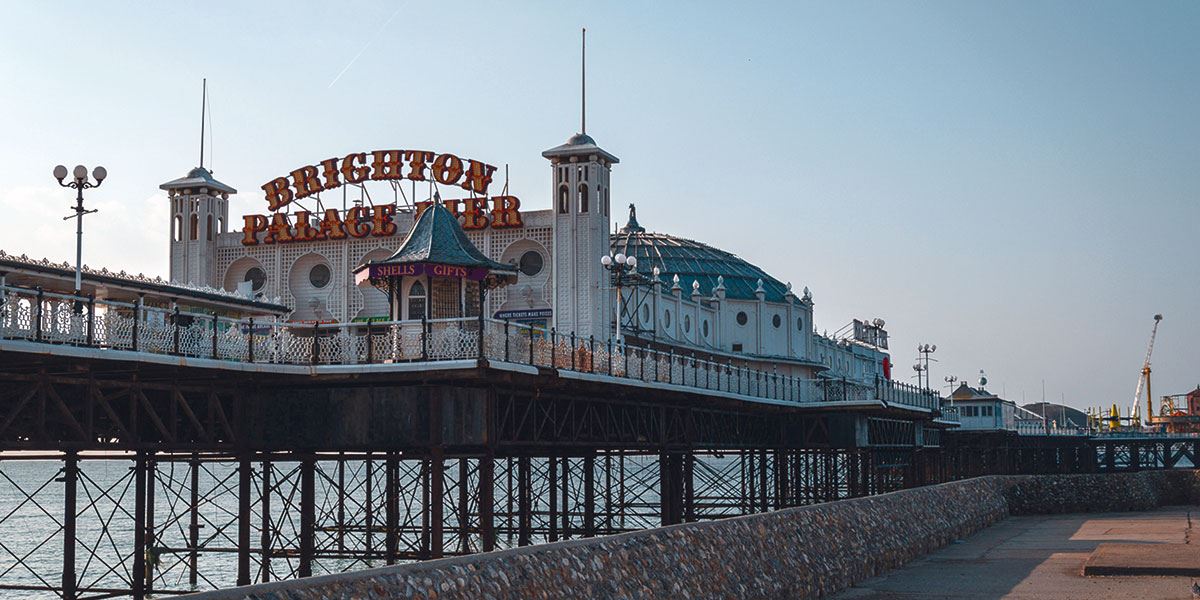 Major Brighton landmarks were built during Queen Victoria's reign, including the Palace Pier in 1899