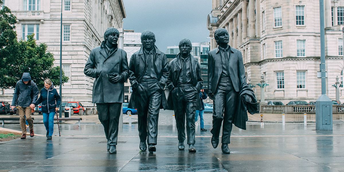 The Beatles put Liverpool firmly on the arts and culture map