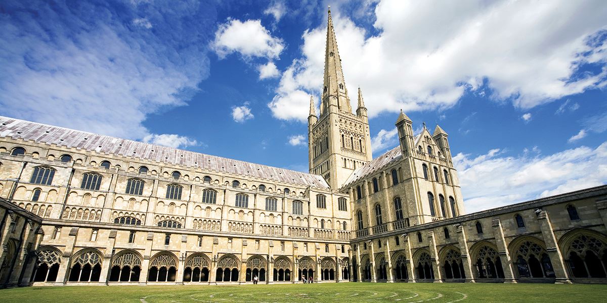 Norwich Cathedral was consecrated in the 12th century
