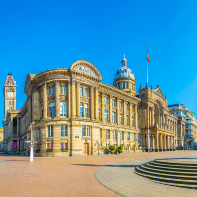 Victoria Square in Birmingham