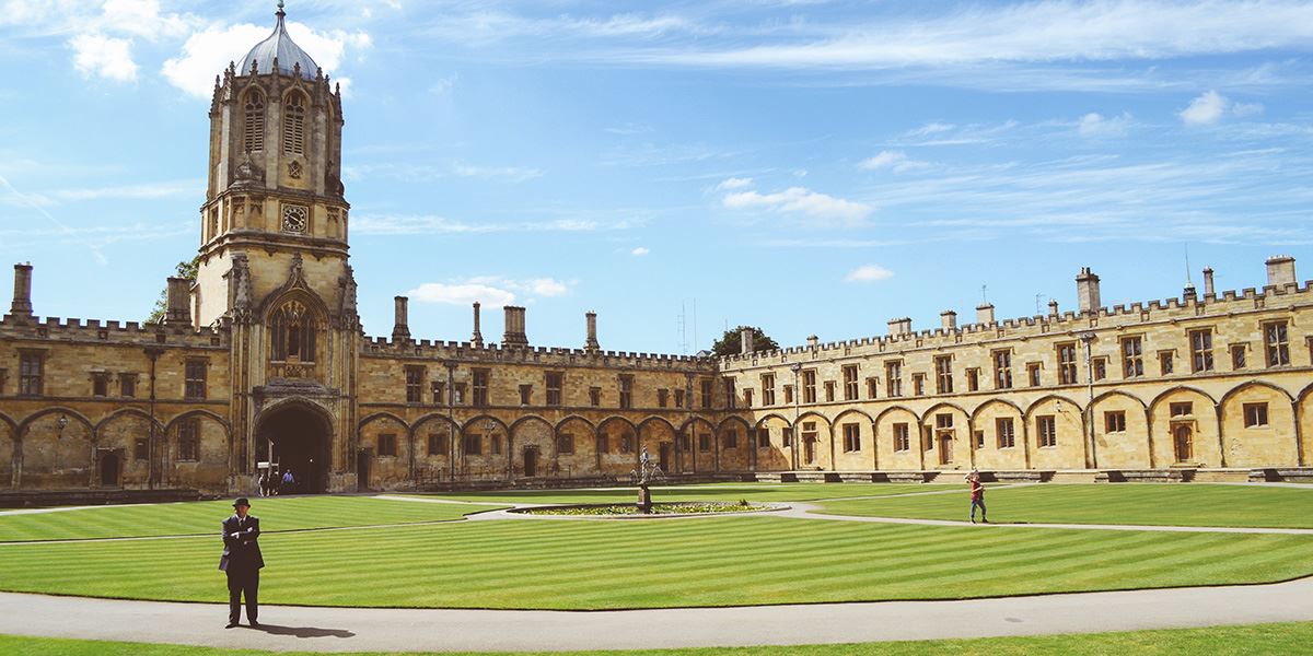 Christ Church is a fine example of the architecture in Oxfordshire