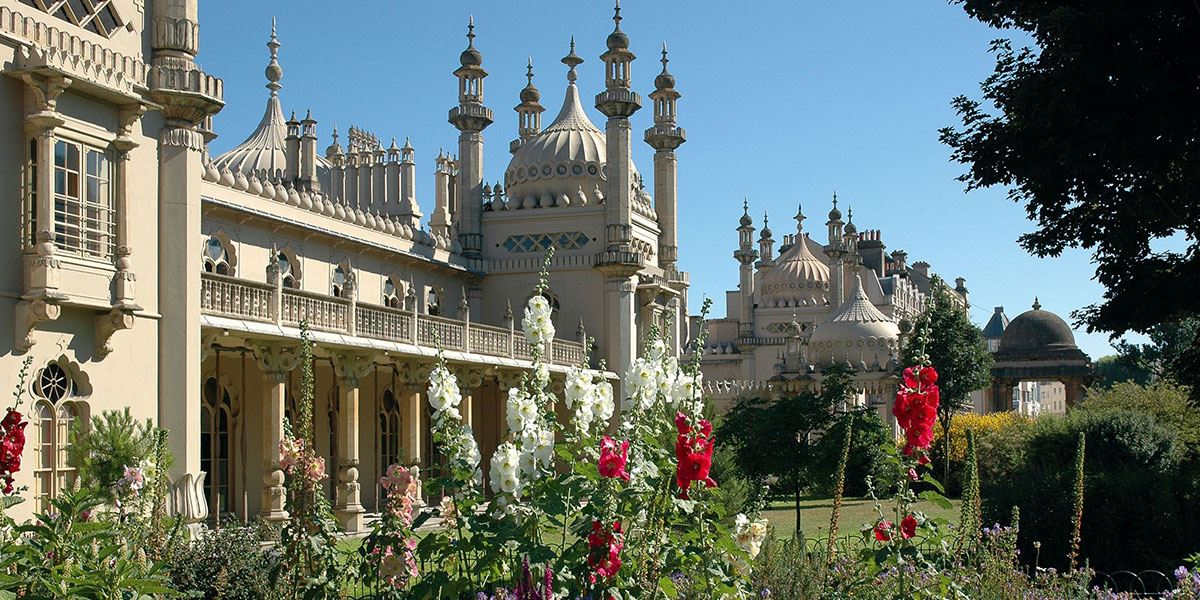 Start your tour of the region with a bit of history at the Royal Pavilion