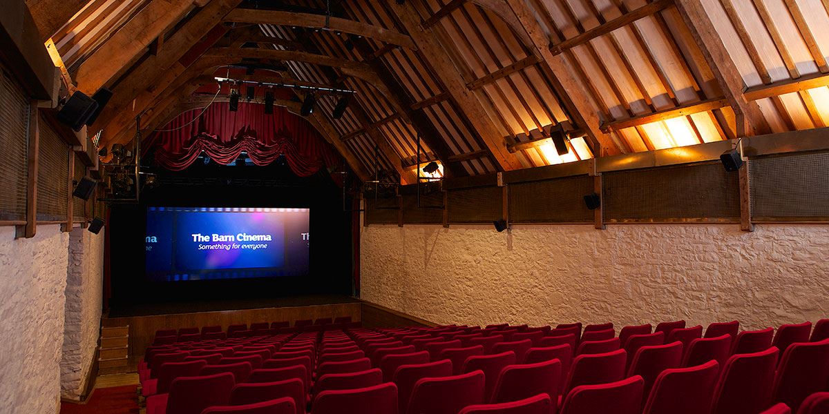 Catch a film in the unique surroundings of the Barn Cinema