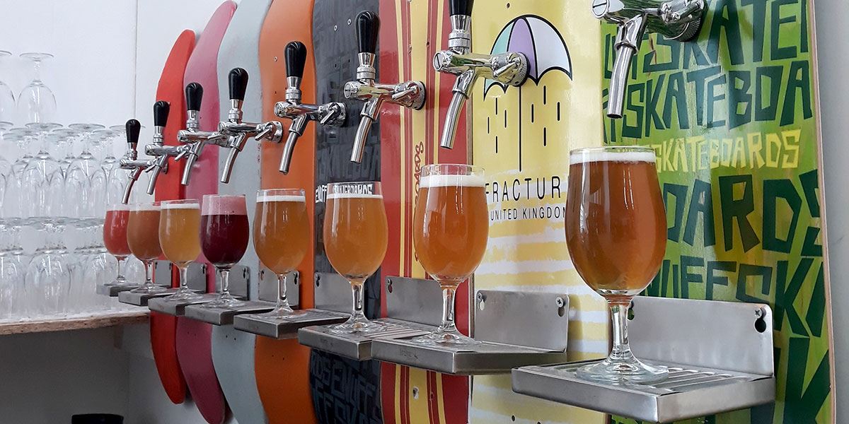 With so few brewery taps in Edinburgh, Campervan Brewery is a great addition to the city