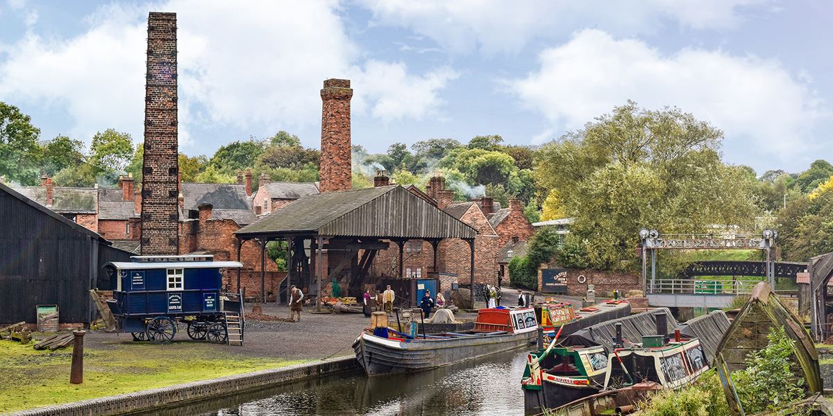 Boat Dock at the Black Country Living Museum