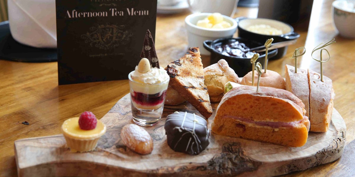 Have afternoon tea at the fabulous Ballygally Castle Hotel in County Antrim