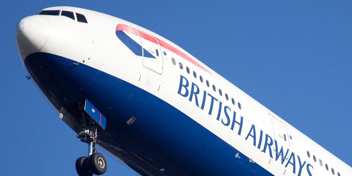 British Airways Aeroplane Middlesex travel