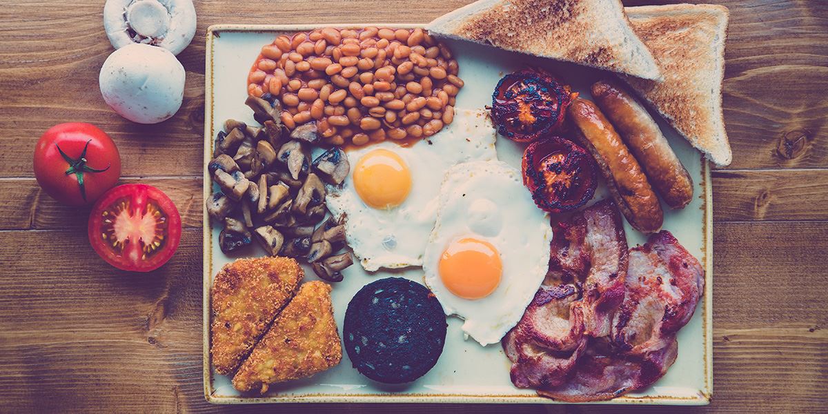 There’s nothing like a full-cooked breakfast to start off the day