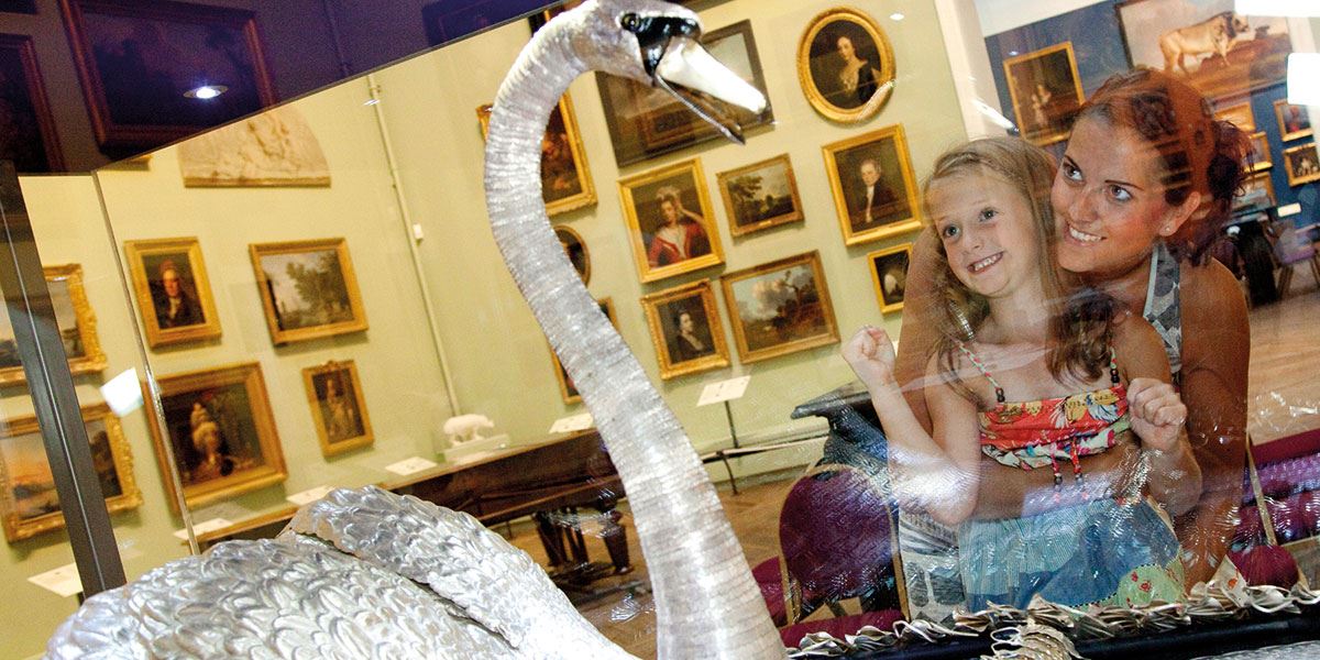 Visit The Bowes Museum and see the Silver Swan in action