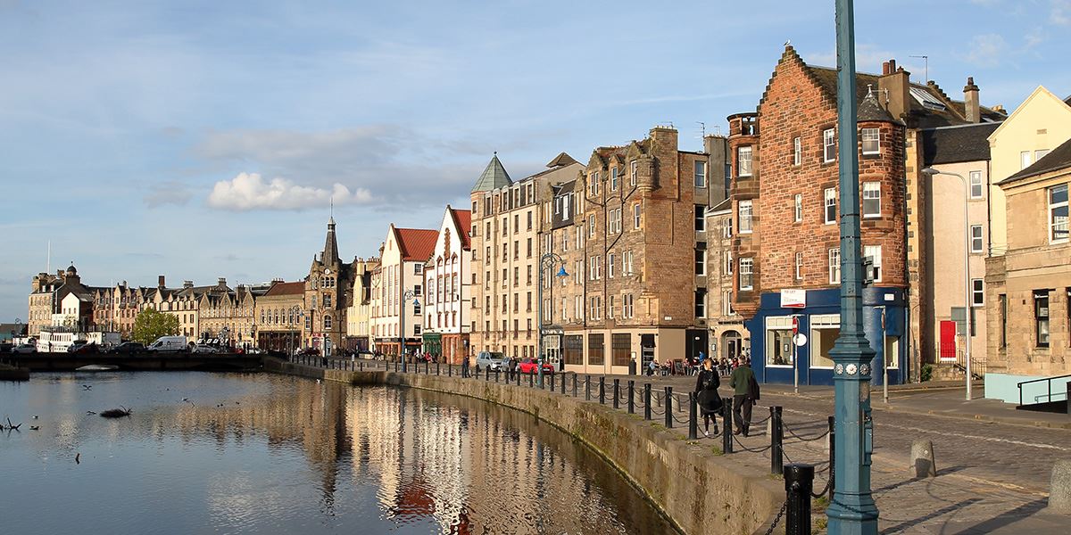 Calm waters of Leith