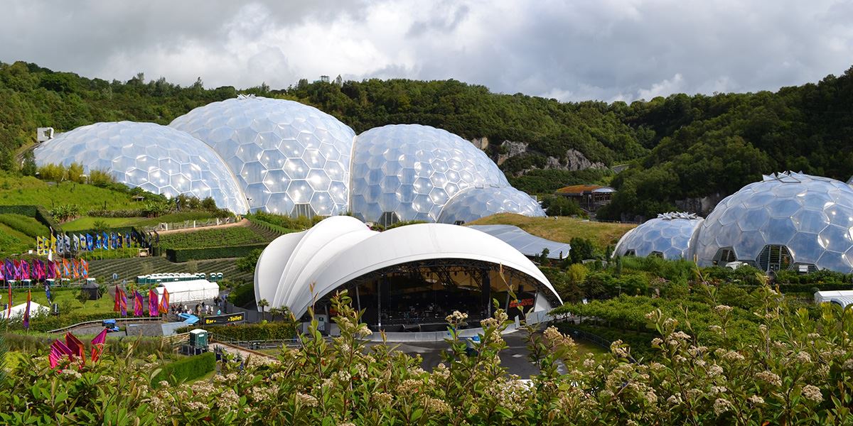 Eden Project Biodomes