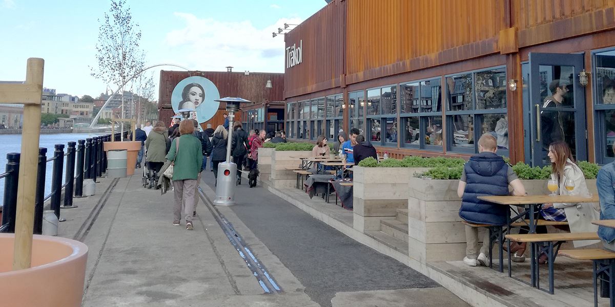 By the River Brew Co Newcastle Gateshead container village