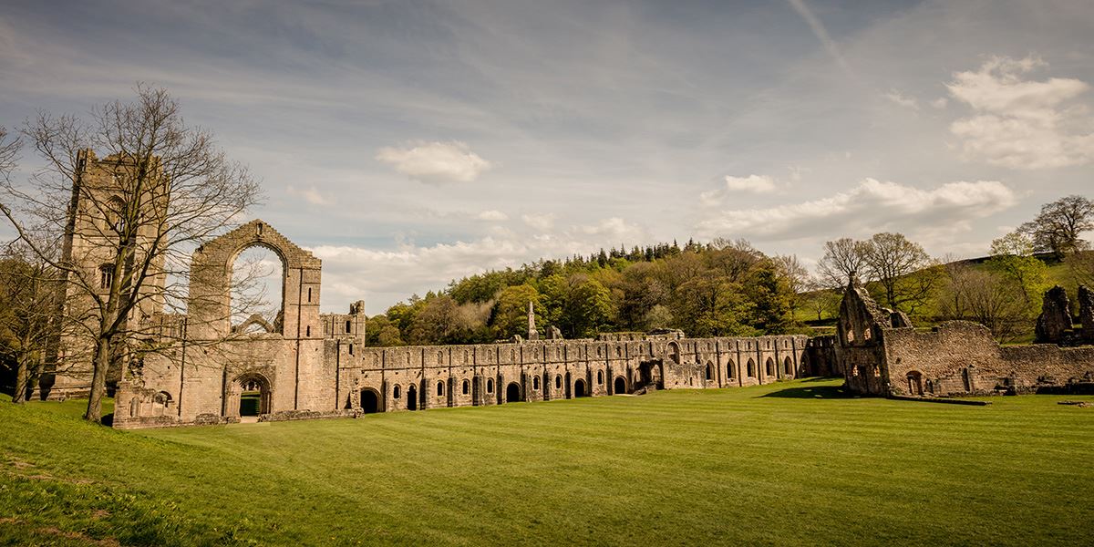 Fountains Abbey in Ripon