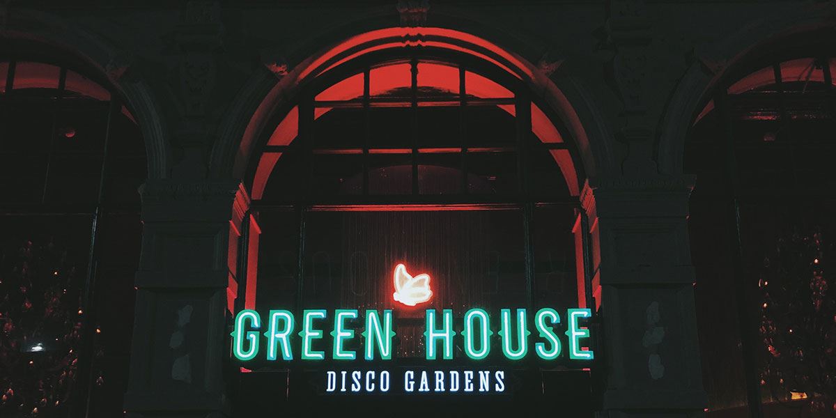 Green House Disco Gardens Newcastle