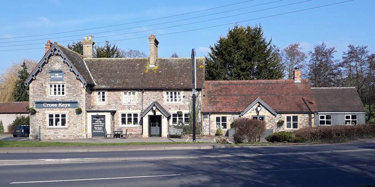 The Cross Keys pub in Taunton, Somerset