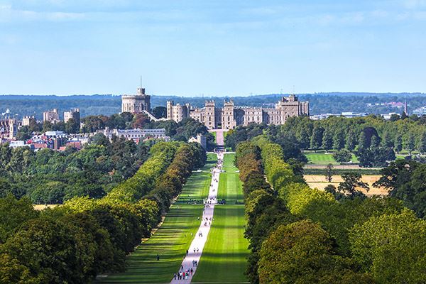 Windsor Castle and the Long Walk