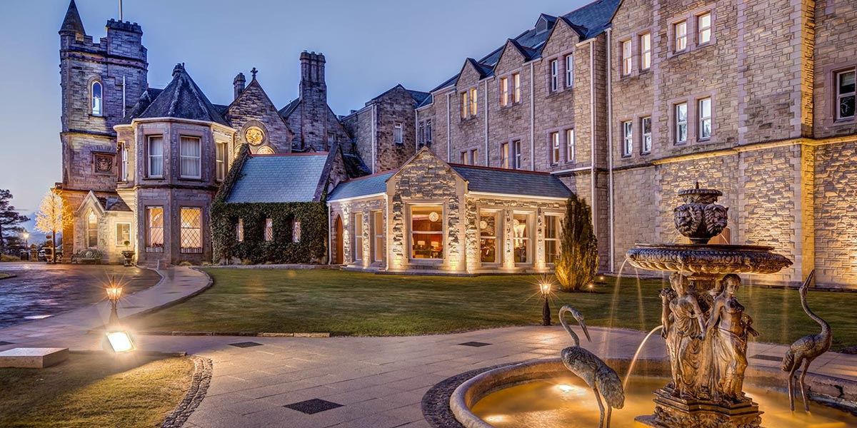 Culloden Estate and Spa stands magnificently in the Holywood Hills near Belfast