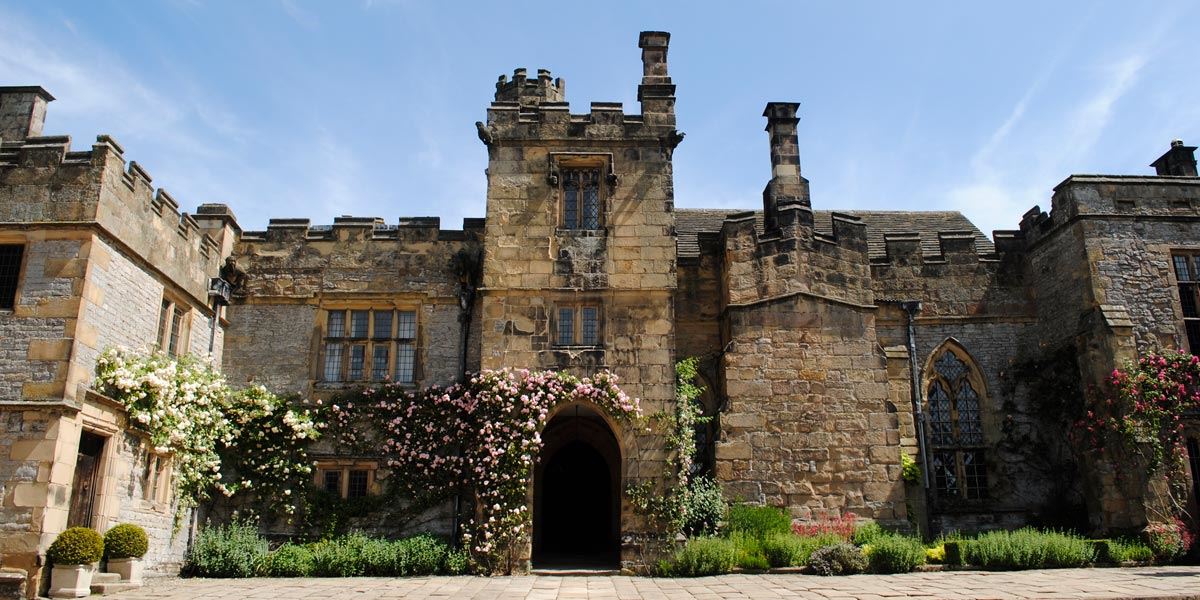 Haddon Hall in Derbyshire