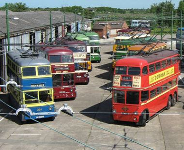 Travelling in yester-year style at the Trolleybus Museum