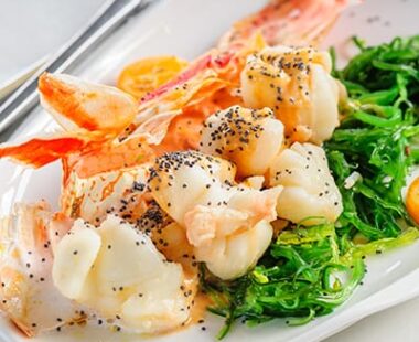 Dining by the sea in Kent