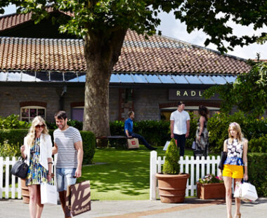 Shopping centres and high streets in Somerset