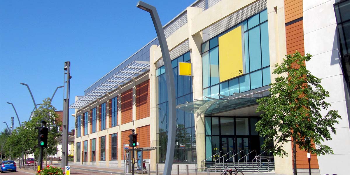 Exterior of County Square Shopping Centre, Ashford, Kent