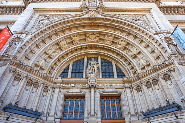 The Victoria and Albert Museum in London