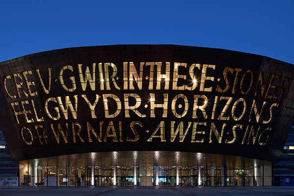 Wales Millennium Centre.