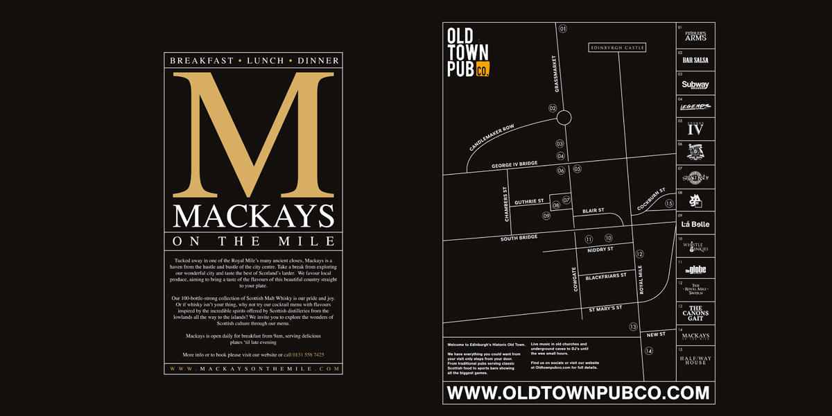 Old Town Pub Map 
