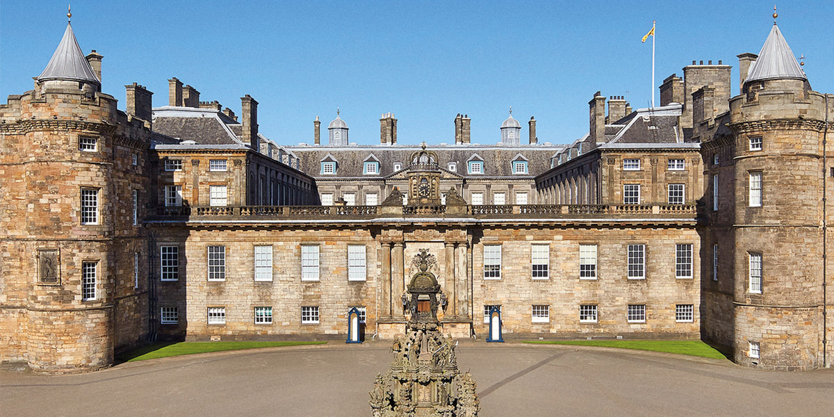 Exterior of Holyrood House